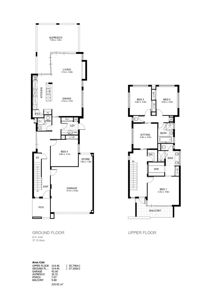 Floorplan of Homely house listing, 14 Morden Street, Wembley Downs WA 6019