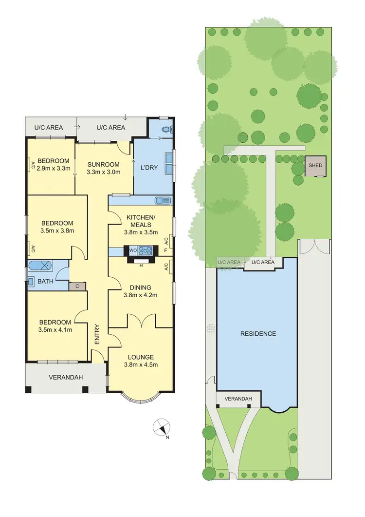 Floorplan of Homely house listing, 19 Osborne Street, Williamstown VIC 3016