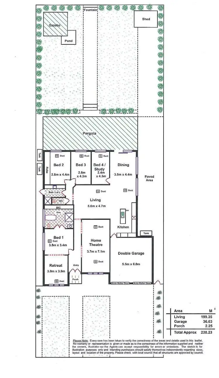 Floorplan of Homely house listing, 37 Waye Street, Mount Compass SA 5210