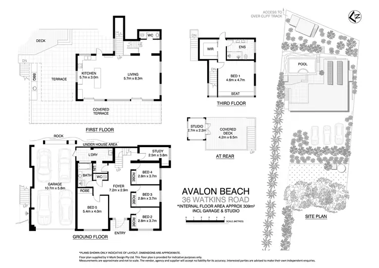 Floorplan of Homely house listing, 36 Watkins Road, Avalon Beach NSW 2107