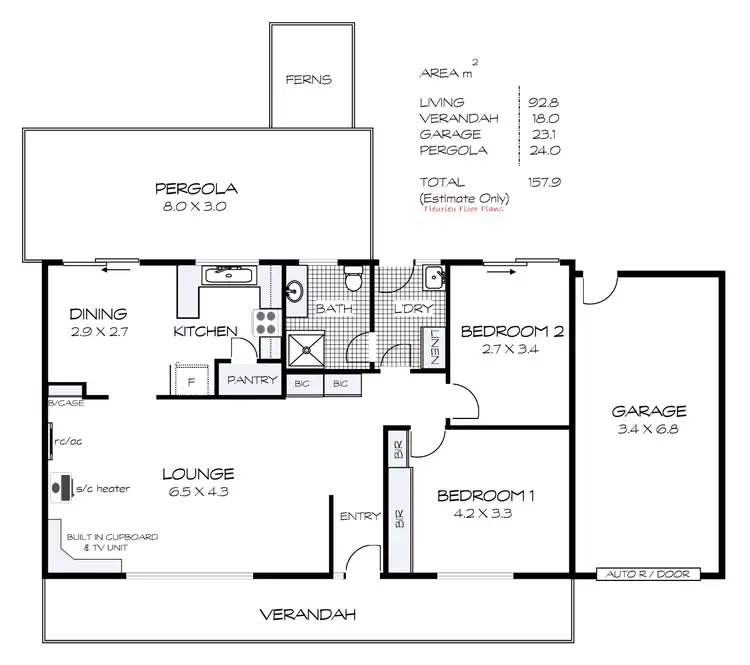 Floorplan of Homely house listing, 203 Fenchurch Street, Goolwa SA 5214