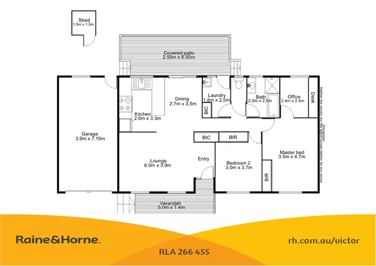 Floorplan of Homely house listing, 222 Rosetta Village, 1/ 27 Maude Street, Encounter Bay SA 5211
