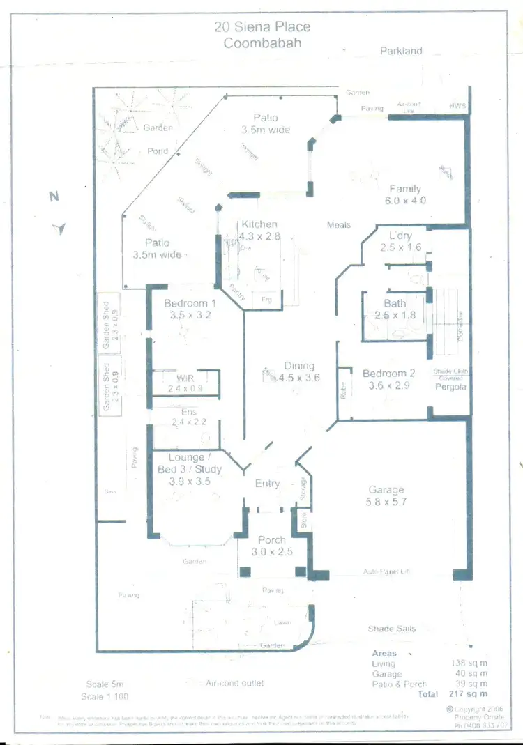 Floorplan of Homely house listing, 20 Siena Place, Coombabah QLD 4216