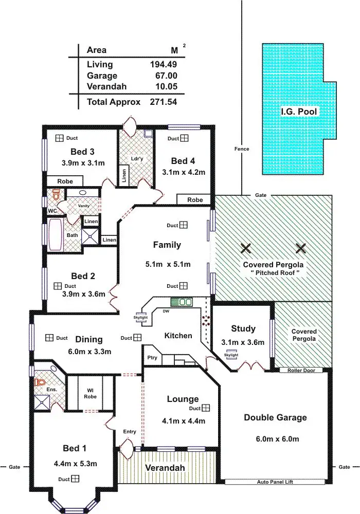 Floorplan of Homely house listing, 9 Mallard Crescent, Mawson Lakes SA 5095