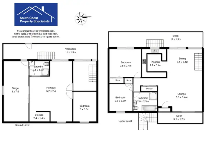 Floorplan of Homely house listing, 26 Vista Avenue, Catalina NSW 2536