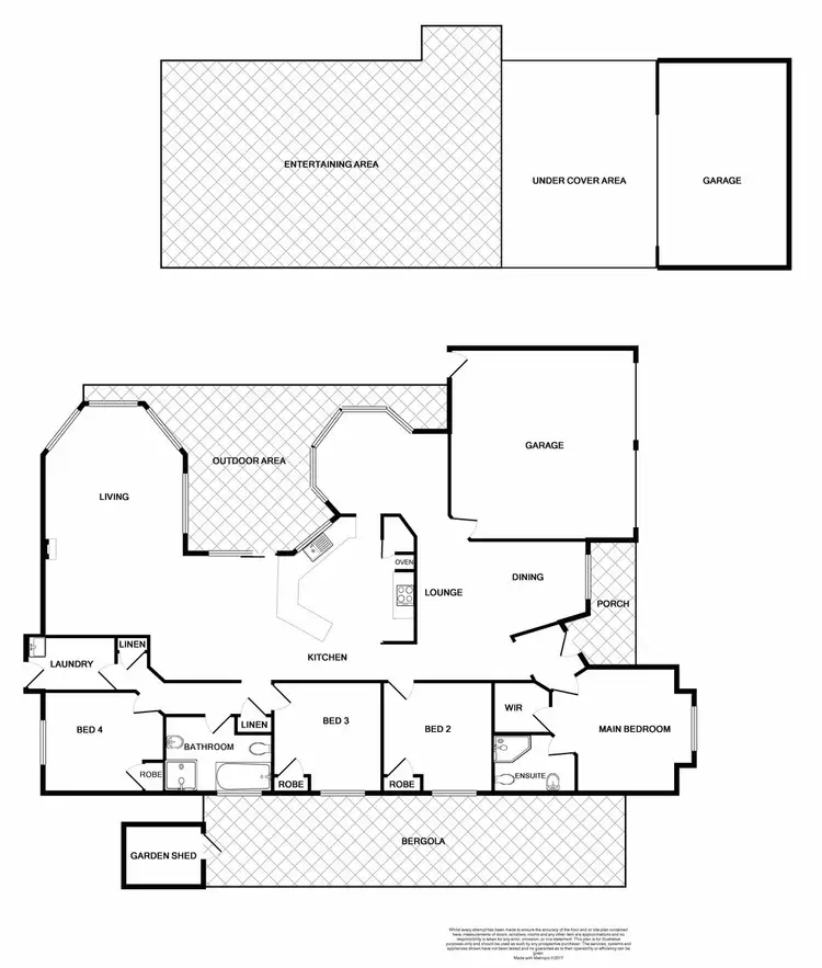 Floorplan of Homely house listing, 10 Tabor Close, Rutherford NSW 2320