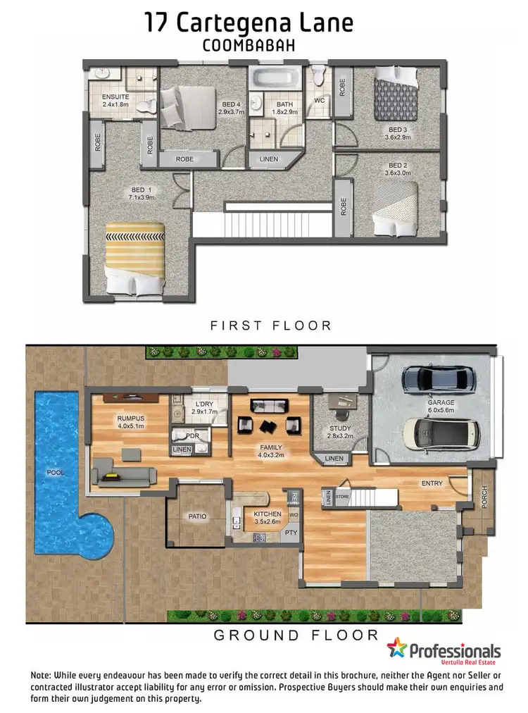 Floorplan of Homely house listing, 17 Cartagena Lane, Coombabah QLD 4216