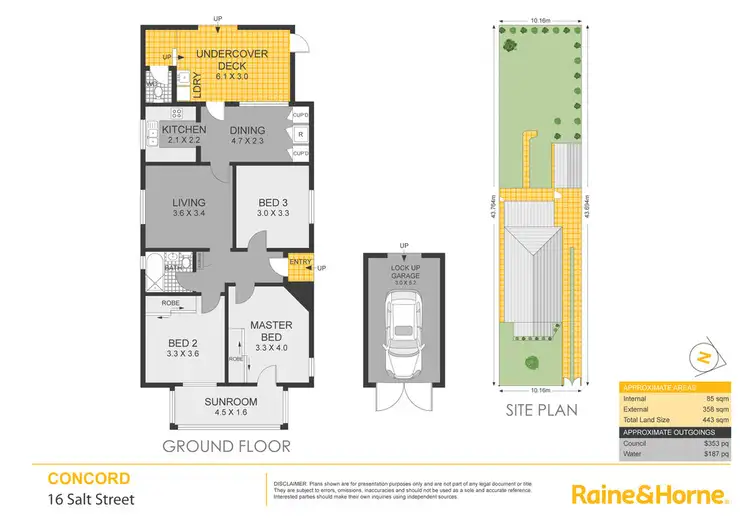 Floorplan of Homely house listing, 16 Salt Street, Concord NSW 2137