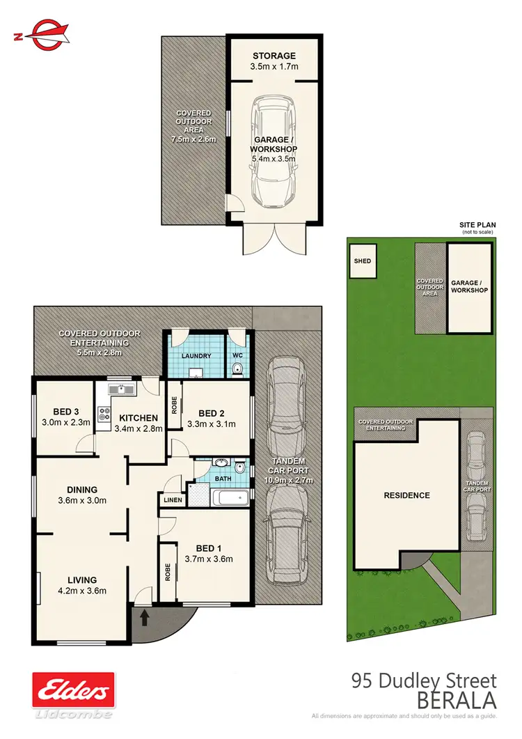 Floorplan of Homely house listing, 95 DUDLEY STREET, Berala NSW 2141
