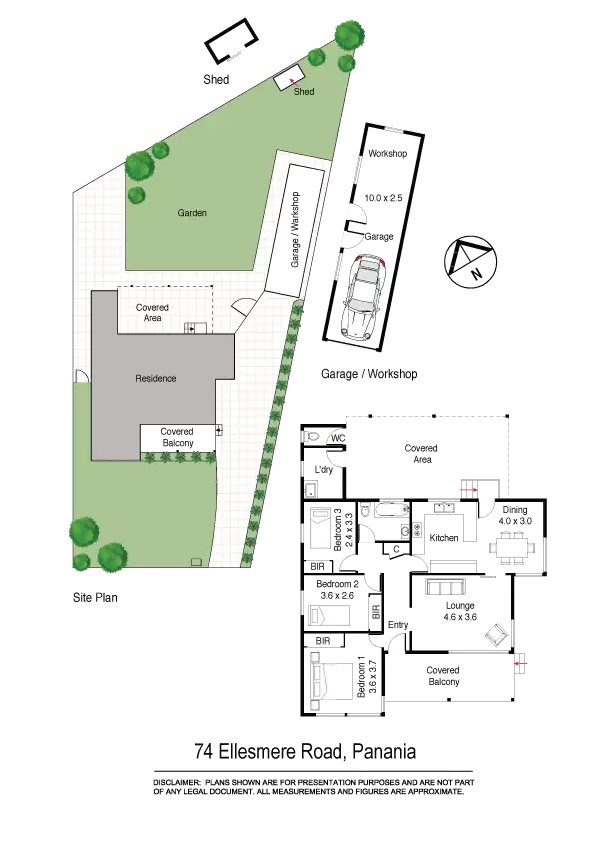 Floorplan of Homely house listing, 74 Ellesmere Street, Panania NSW 2213