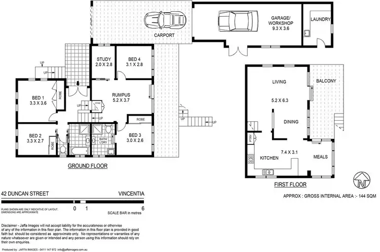 Floorplan of Homely house listing, 42 Duncan Street, Vincentia NSW 2540