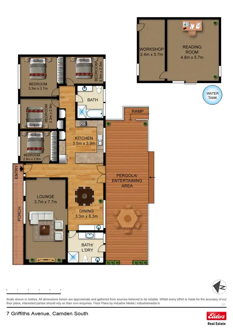 Floorplan of Homely house listing, 7 Griffiths Avenue, Camden South NSW 2570