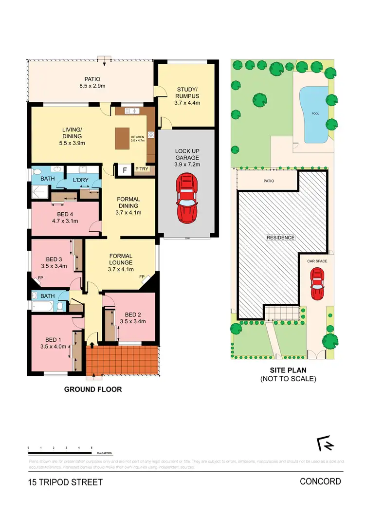 Floorplan of Homely house listing, 15 Tripod Street, Concord NSW 2137