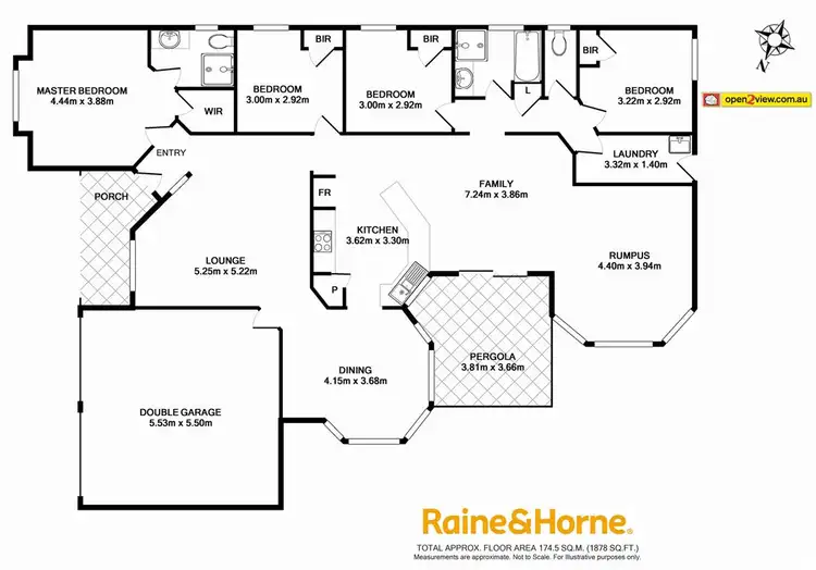 Floorplan of Homely house listing, 78 Melaleuca Crescent, Catalina NSW 2536