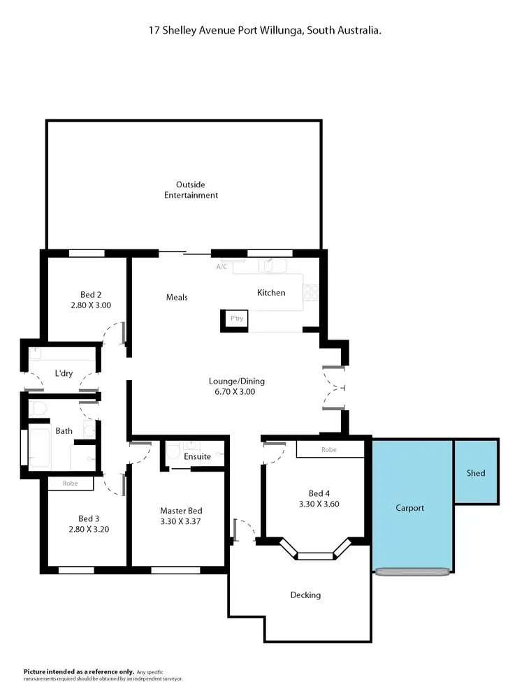 Floorplan of Homely house listing, 17 Shelly Avenue, Port Willunga SA 5173
