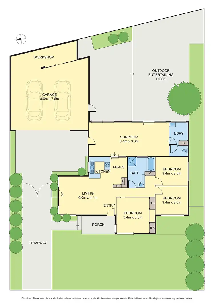 Floorplan of Homely house listing, 2 Finch Street, Altona VIC 3018
