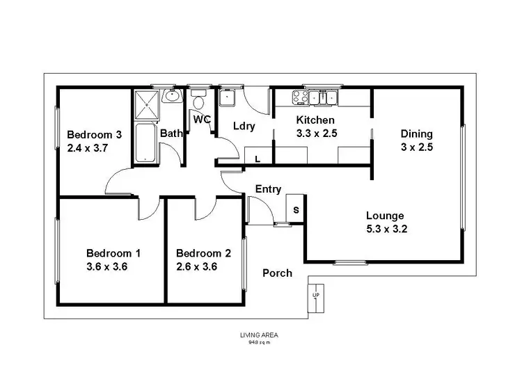 Floorplan of Homely house listing, 17 Don Elliott Drive, Waikerie SA 5330