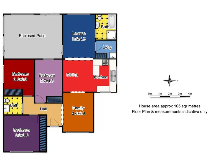 Floorplan of Homely house listing, 41 Kenna Street, Orange NSW 2800