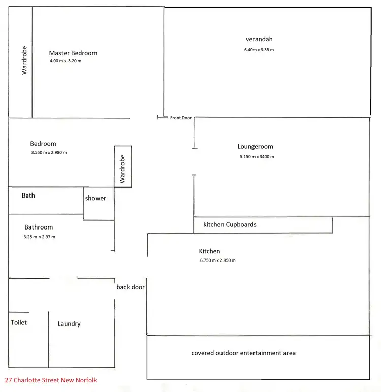 Floorplan of Homely house listing, Address available on request