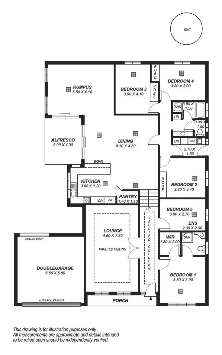 Floorplan of Homely house listing, 22 Cairns Way, Seaford Rise SA 5169