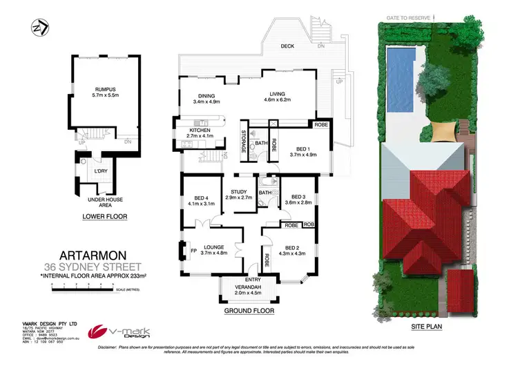 Floorplan of Homely house listing, 36 Sydney Street, Artarmon NSW 2064