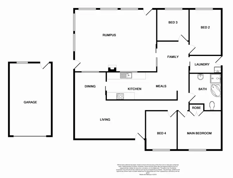 Floorplan of Homely house listing, 34 Yeoman Avenue, Metford NSW 2323
