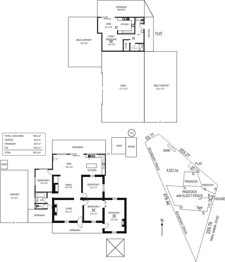 Floorplan of Homely rural property listing, 38 PARA WIRRA ROAD, Williamstown SA 5351
