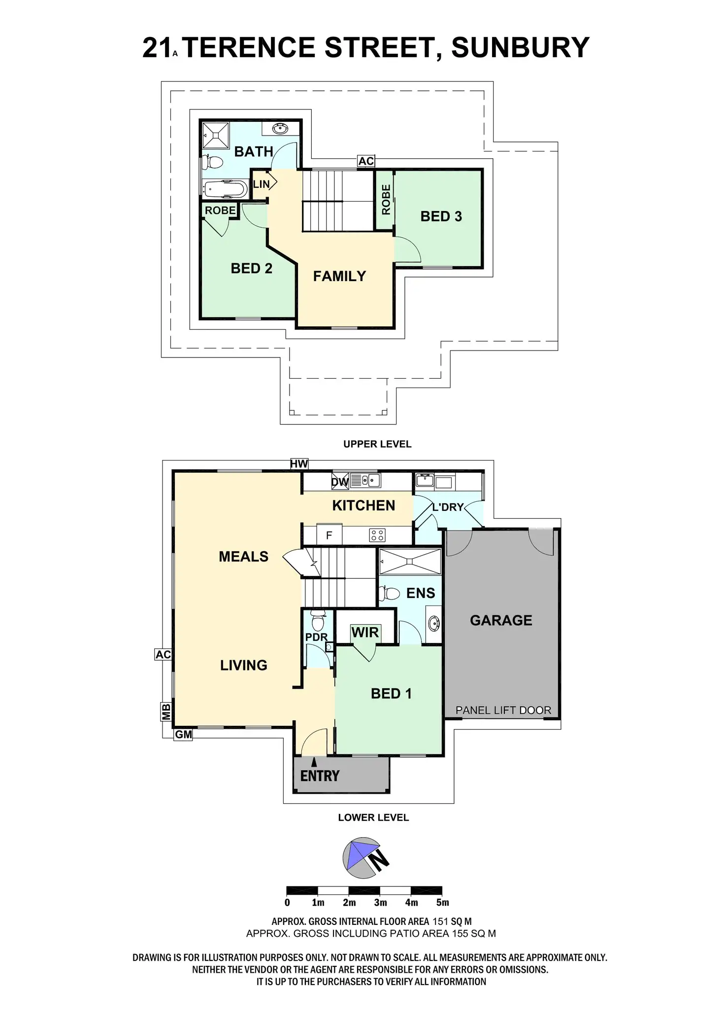 Floorplan of Homely house listing, 21 Terence Street, Sunbury VIC 3429