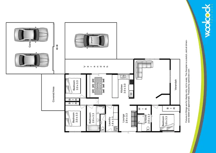 Floorplan of Homely house listing, 17 Yorkshire Crt, Prospect Vale TAS 7250