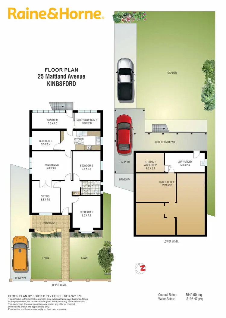 Floorplan of Homely house listing, 25 Maitland Avenue, Kingsford NSW 2032