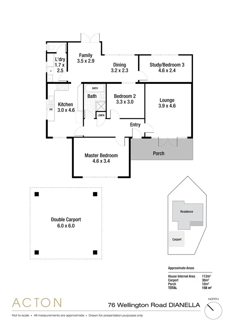 Floorplan of Homely house listing, 76 Wellington Road, Dianella WA 6059