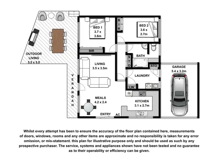 Floorplan of Homely house listing, 22 Glenview Drive, Warrnambool VIC 3280