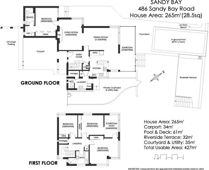 Floorplan of Homely house listing, 486 Sandy Bay Road, Sandy Bay TAS 7005