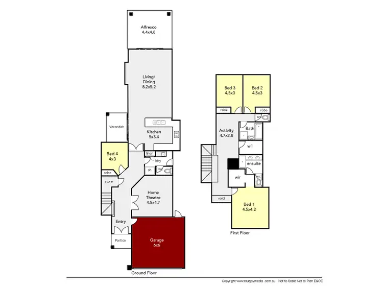 Floorplan of Homely house listing, 54 Mayor Road, Munster WA 6166