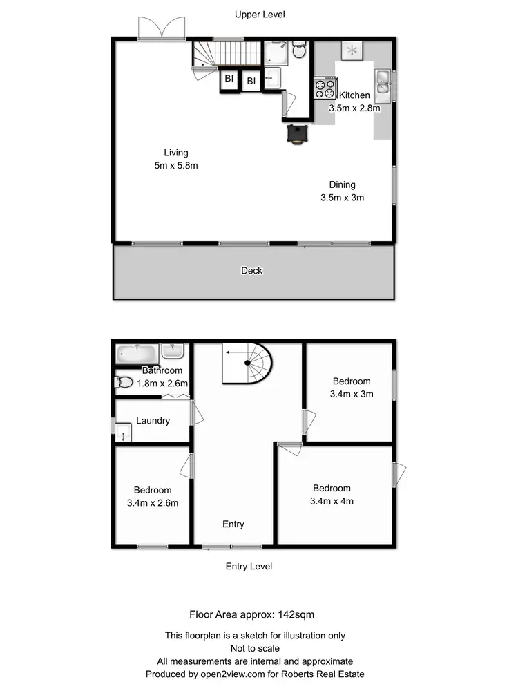 Floorplan of Homely house listing, 7 Broom Street, Primrose Sands TAS 7173