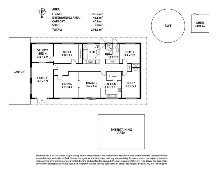 Floorplan of Homely house listing, 27A Callington Road, Strathalbyn SA 5255