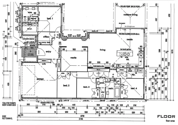Floorplan of Homely house listing, 22 Rosella Street, Rangeville QLD 4350