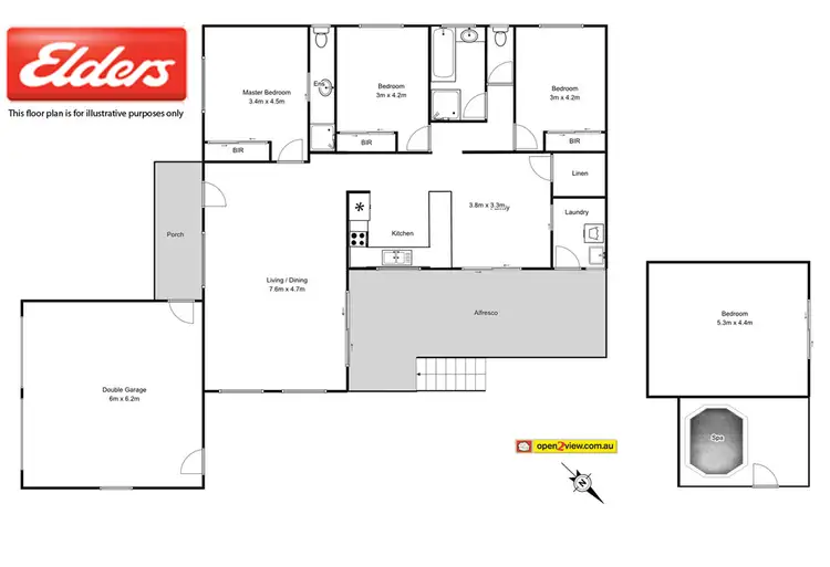 Floorplan of Homely house listing, 6 Lord Place, Batemans Bay NSW 2536