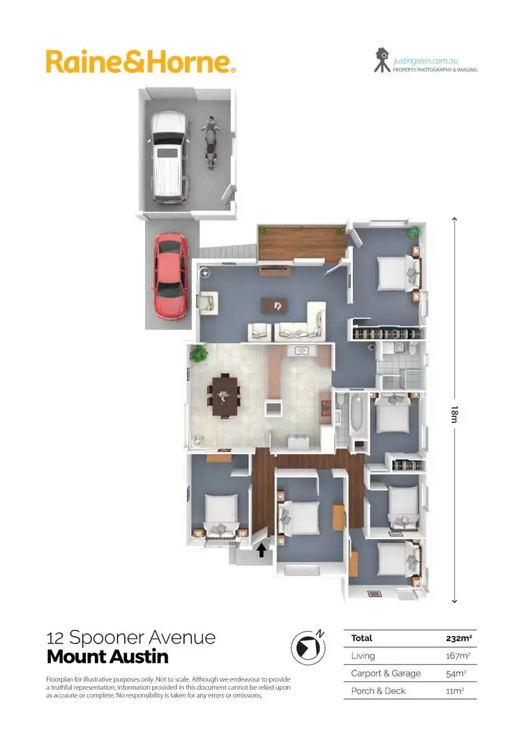 Floorplan of Homely house listing, 12 Spooner Ave, Mount Austin NSW 2650