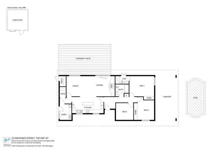 Floorplan of Homely house listing, 20 MAHOMED STREET, The Gap NT 870