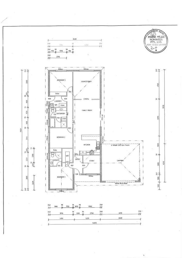 Floorplan of Homely house listing, 6 Trevelyan Street, Barmera SA 5345