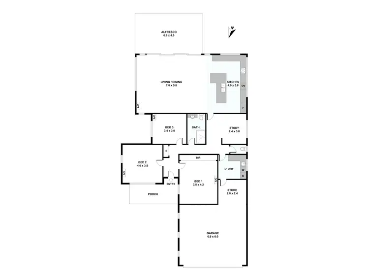 Floorplan of Homely house listing, 28 Salisbury Street, St James WA 6102