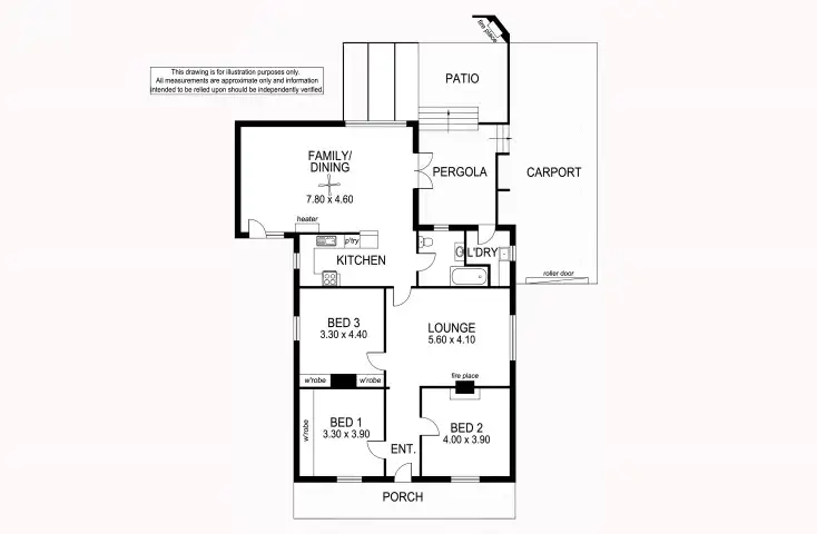 Floorplan of Homely house listing, 16 Derrington St, Mount Gambier SA 5290