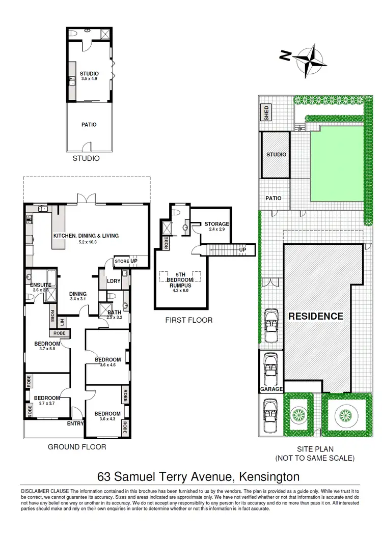 Floorplan of Homely house listing, 63 Samuel Terry Avenue, Kensington NSW 2033