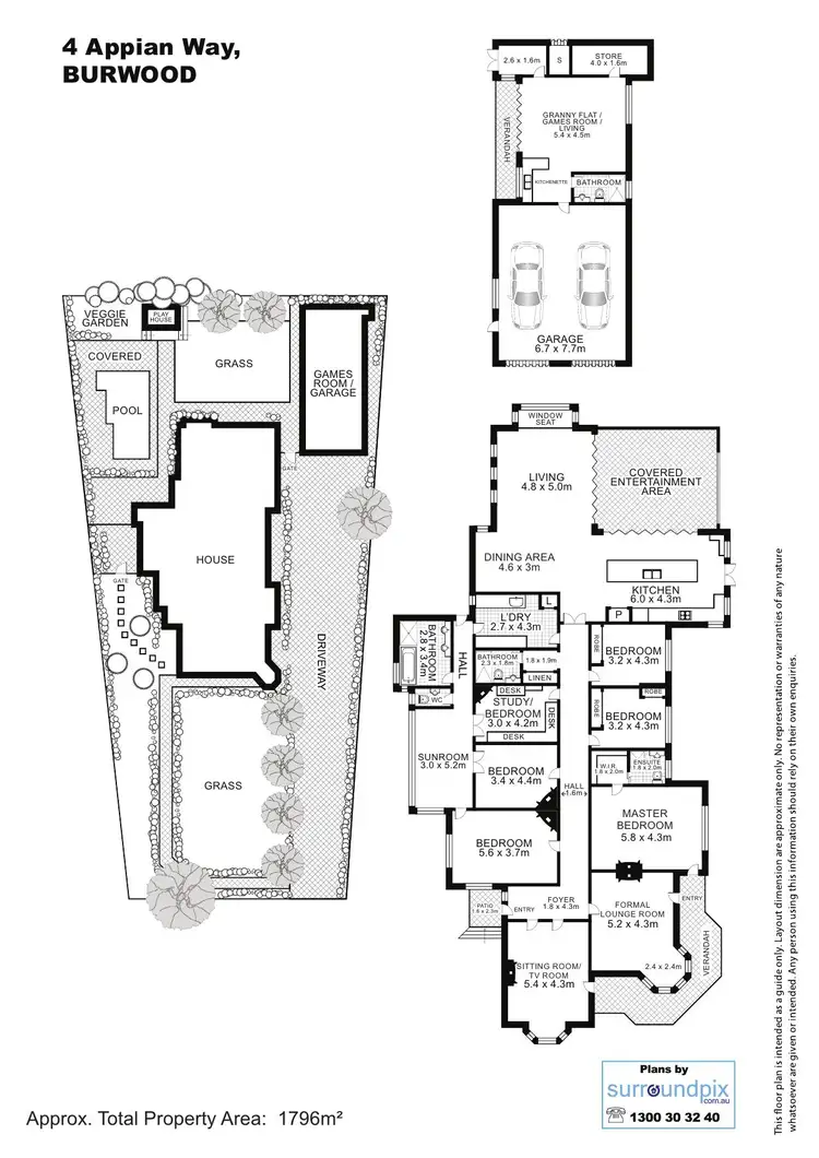 Floorplan of Homely house listing, 4 APPIAN WAY, Burwood NSW 2134