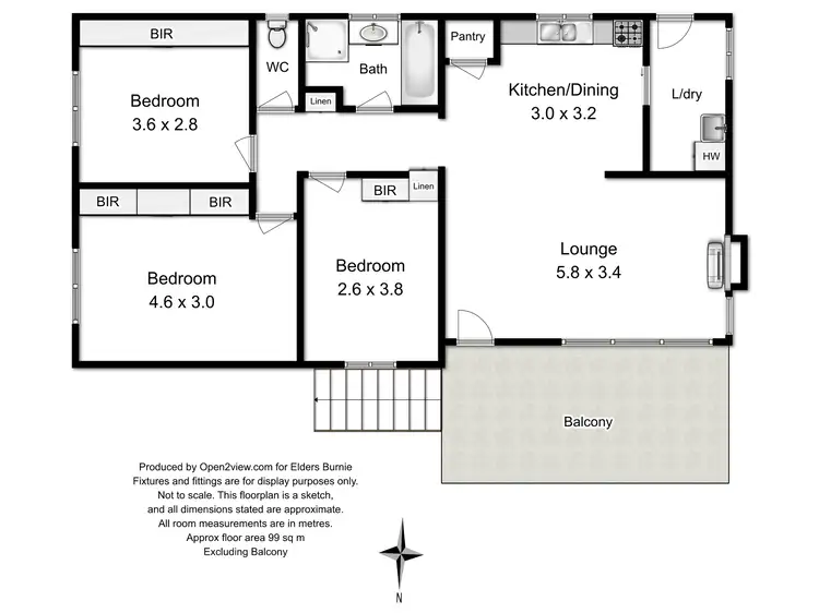 Floorplan of Homely house listing, 16 Seaside Crescent, Penguin TAS 7316