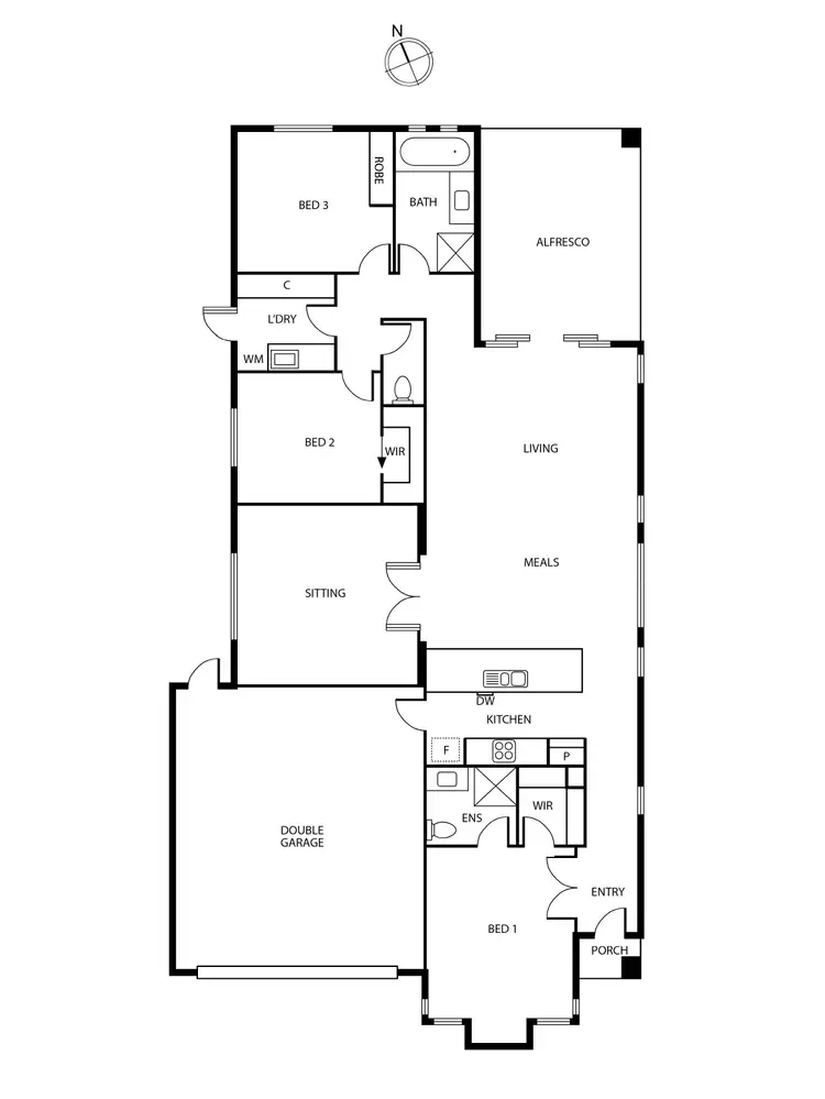Floorplan of Homely house listing, 7 Paramount Parade, Ballarat VIC 3350