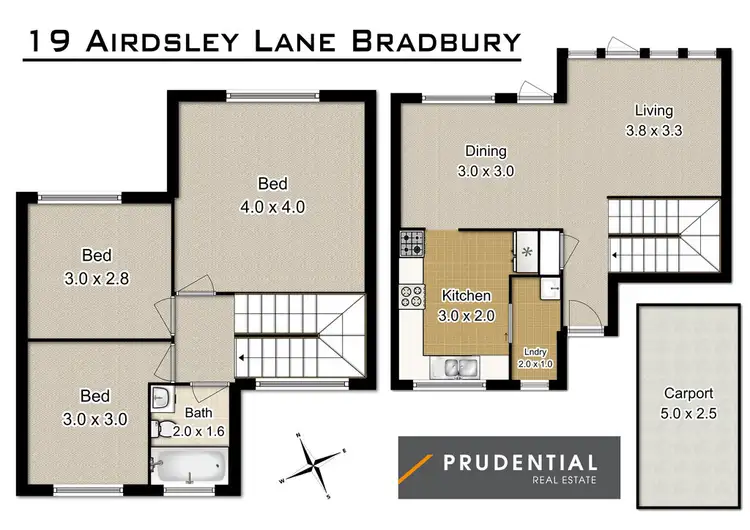 Floorplan of Homely house listing, 19 Airdsley Lane, Bradbury NSW 2560