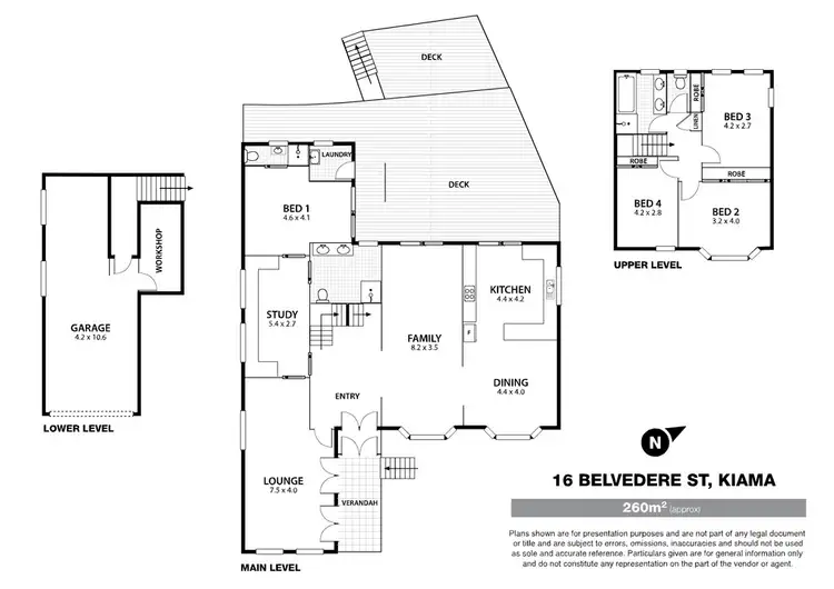 Floorplan of Homely house listing, 16 Belvedere Street, Kiama NSW 2533