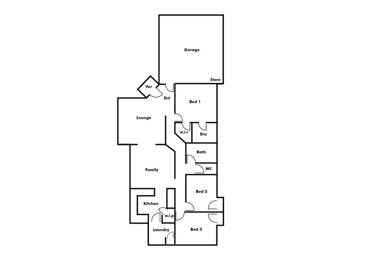 Floorplan of Homely house listing, 10A Soric Rise, Coogee WA 6166